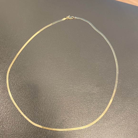 Adina Eden Jewelry Nwt Adina Eden Herringbone Necklace Poshmark